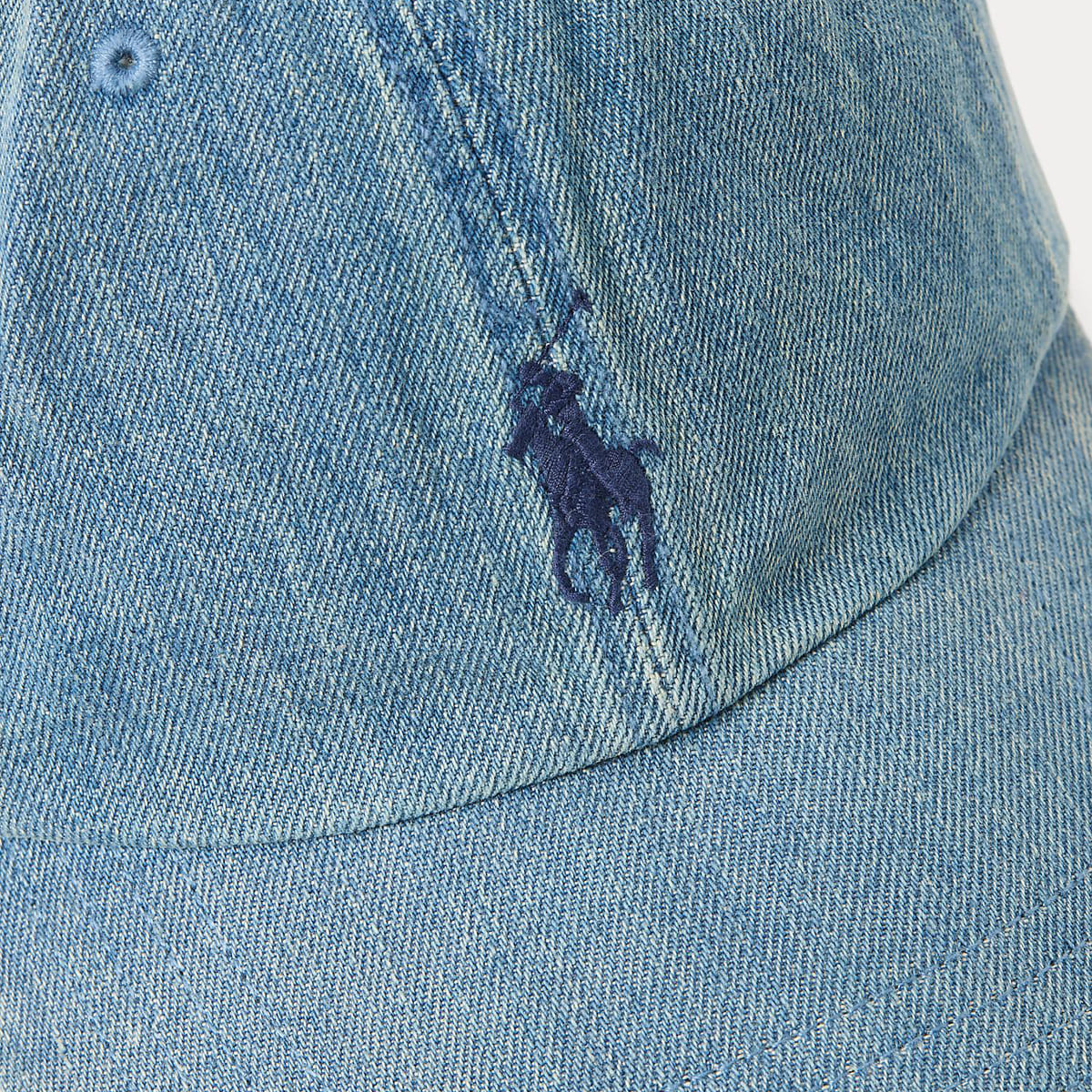 POLO RALPH LAUREN DENIM CLASSIC SPORTS CAP ポロ ラルフ ローレン デニム クラシック スポーツ キャップ MAPOHGS0J421600400【メンズ デニム素材 スポーツ シンプル カジュアル デイリーユース 26FW】
