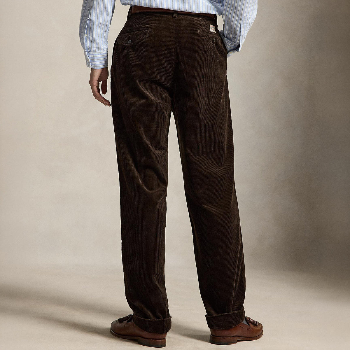 POLO RALPH LAUREN RALAXED FIT CORDUROY WHITMAN CHINO PLEATED PANTS ポロ ラルフ ローレン リラックスドフィット コーデュロイ ホイットマン チノ プリーテッドパンツ MNPOPNT14H20129201【メンズ コーデュロイ チノパン カジュアル デイリーユース 26FW】