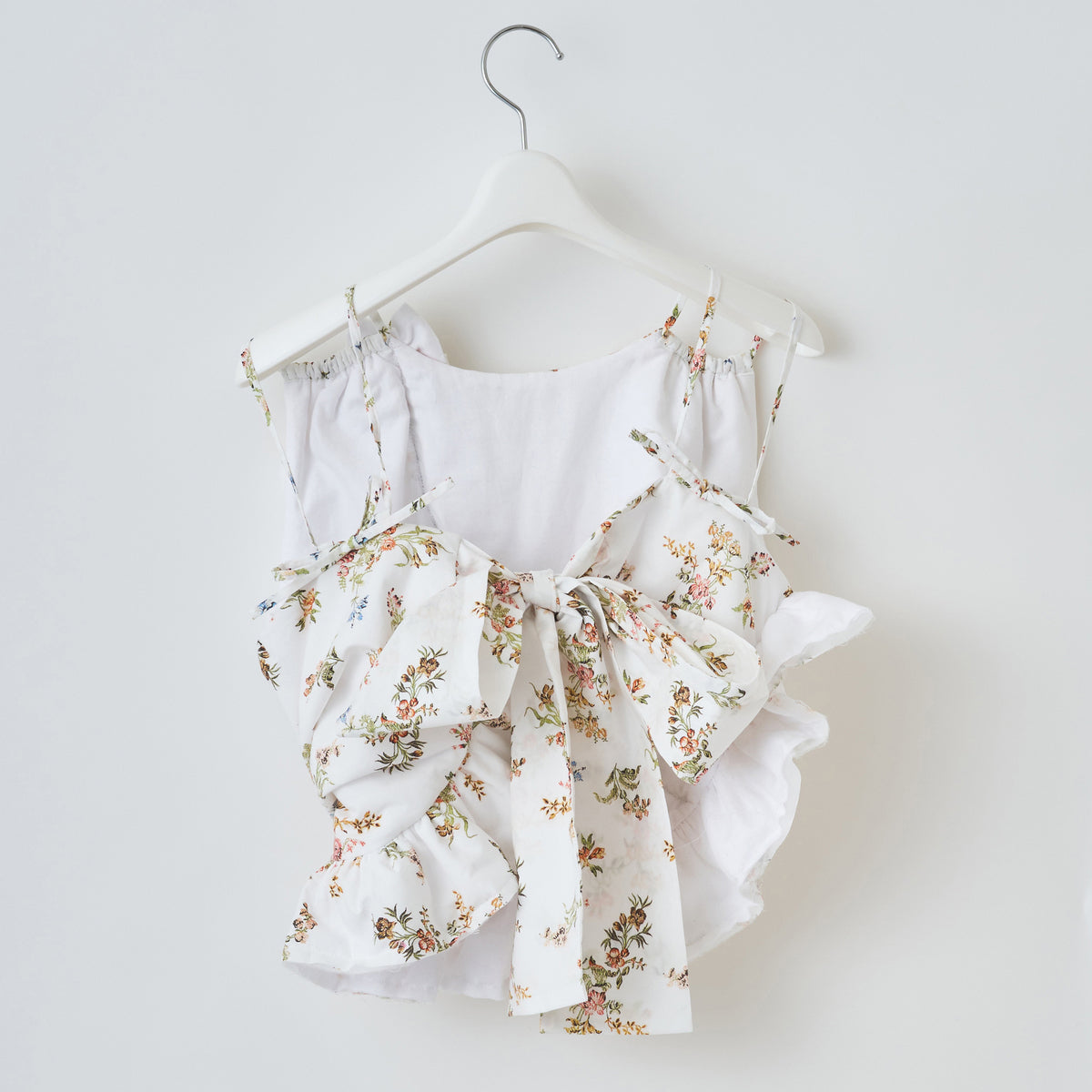 naokitomizuka Vintage Floral Bustier ナオキトミヅカ ビンテージフローラルビスチェ GRNTB033【レディース ショート丈 ビスチェ 花柄 日本製 26FW】