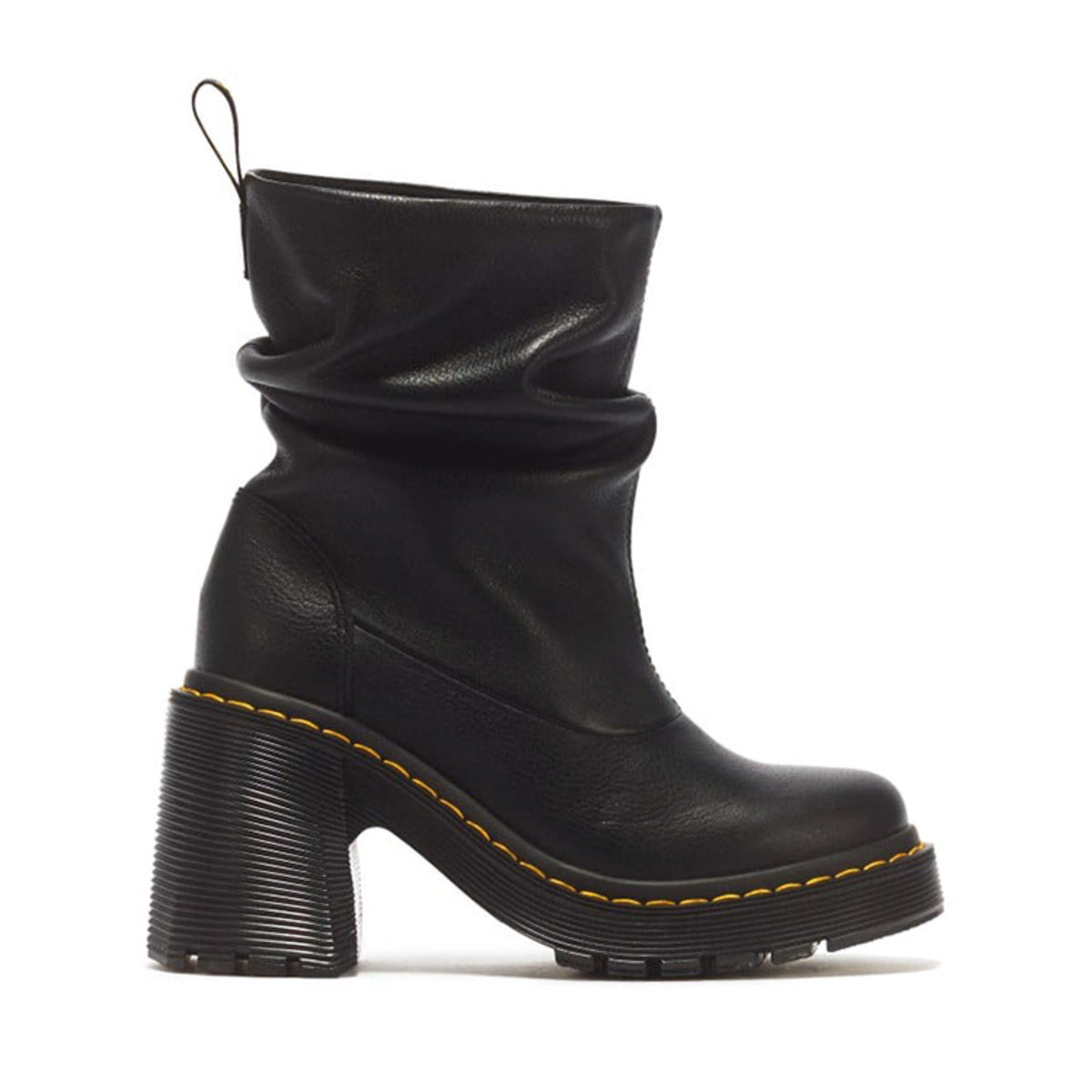 Dr. MARTENS KASEY LO Pull-On Boots ドクターマーチン KASEY LO プル オン ブーツ DM-43119001-BK【レディース プルオンブーツ ローブーツ レザーアッパー クッション性 26FW】