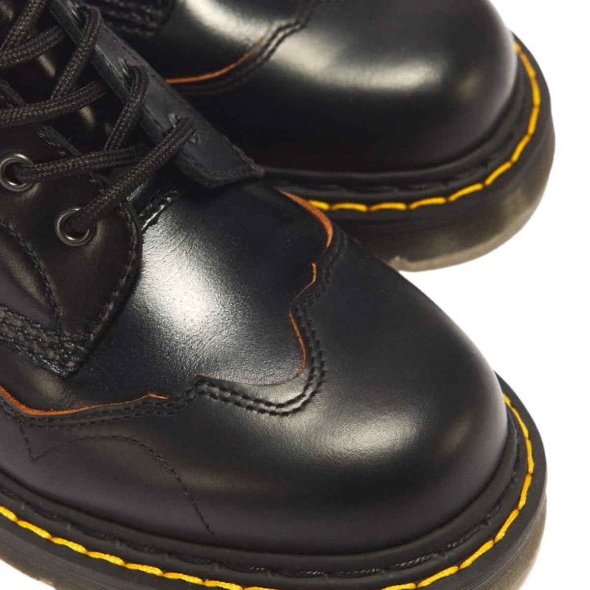 Dr. MARTENS 1460 PASCAL RI 8 Eye Boots ドクターマーチン 1460 PASCAL RI 8 ホール ブーツ DM-43214001-BK【メンズ 8ホールブーツ レースアップブーツ パッチワークブーツ レザーシューズ 26FW】