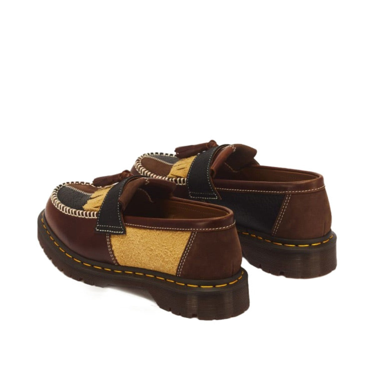Dr. MARTENS ADRIAN PWRK Tassel Loafer ドクターマーチン ADRIAN PWRK タッセル ローファー DM-43585960-DBR【メンズ タッセルローファー ダブルタッセルローファー フリンジローファー 26FW】