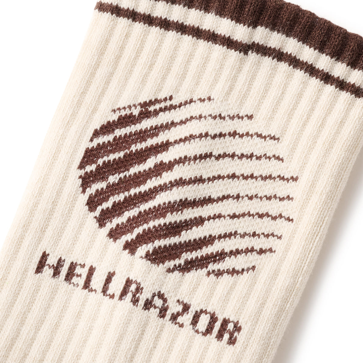Hellrazor LOGO SOX ヘルレイザー ロゴ ソックス 01126AW0802【メンズ ソックス 靴下 クルーソックス 26FW】