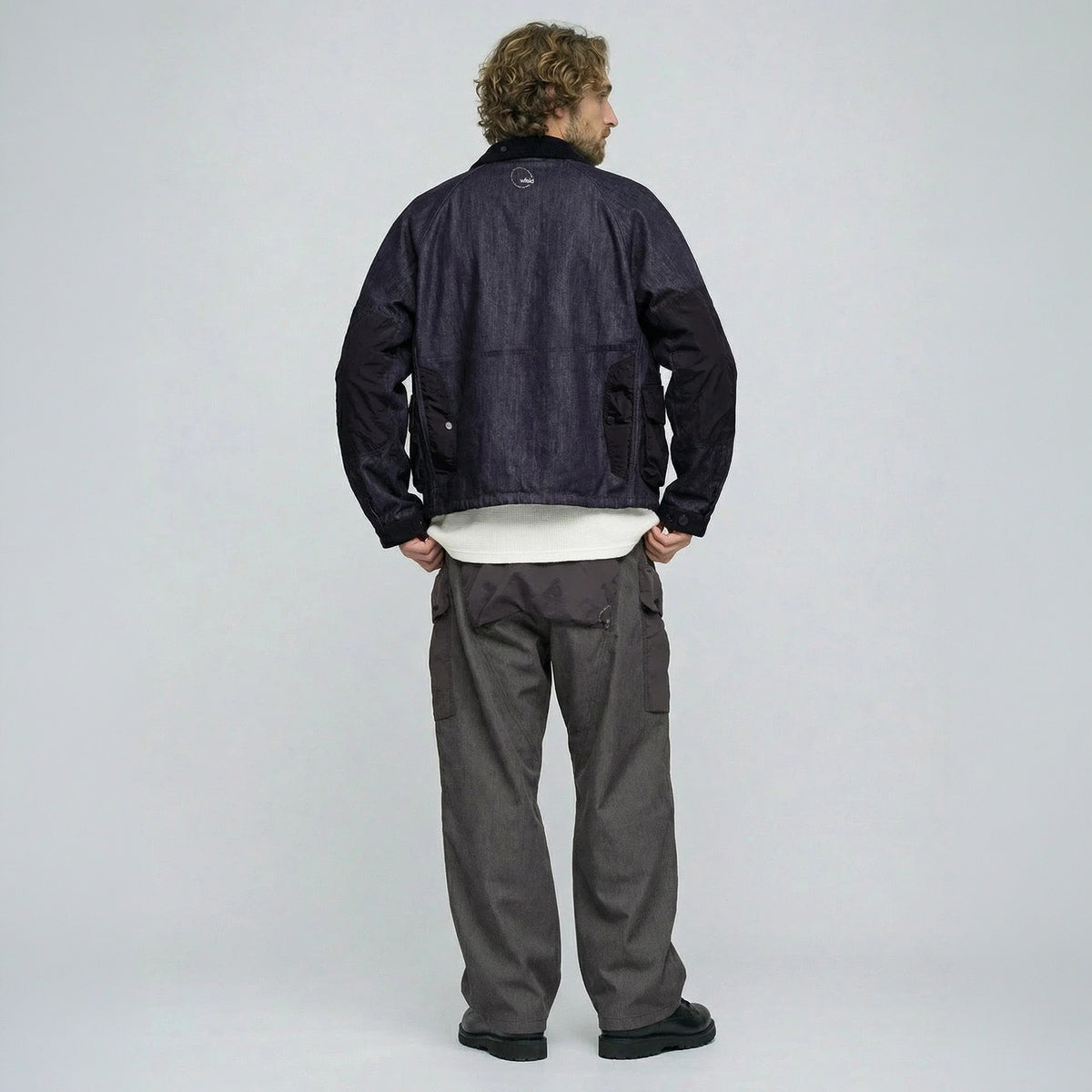 wfeld SOLOTEX(R) Denim Short Coverall フェルド ソロテックス デニム ショート カバーオール WF-26AW-WLD-JK07【メンズ デニム素材 ショート丈 耐久性 カジュアル デイリーユース 26FW】