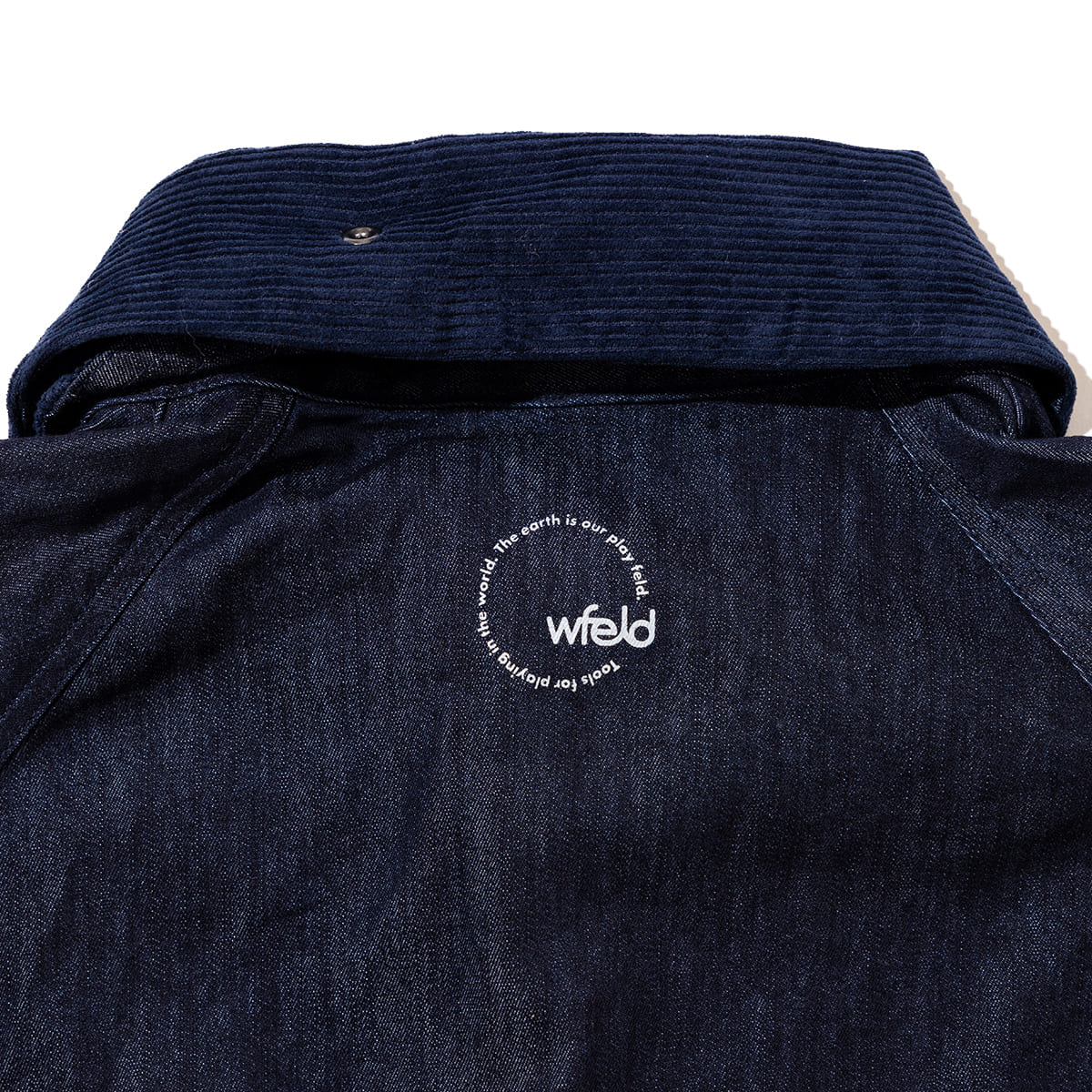 wfeld SOLOTEX(R) Denim Short Coverall フェルド ソロテックス デニム ショート カバーオール WF-26AW-WLD-JK07【メンズ デニム素材 ショート丈 耐久性 カジュアル デイリーユース 26FW】