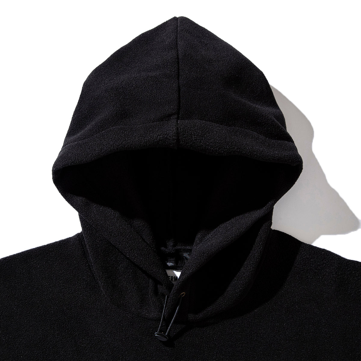 EMBROIDERY FLEECE PULLOVER PARKA