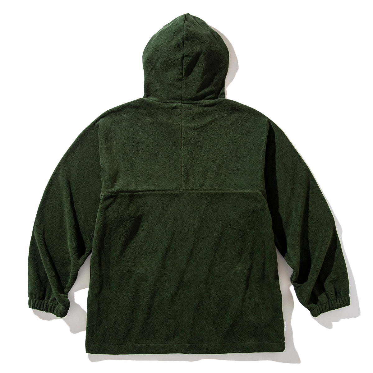 EMBROIDERY FLEECE PULLOVER PARKA