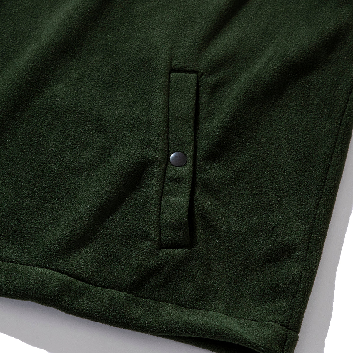 EMBROIDERY FLEECE PULLOVER PARKA