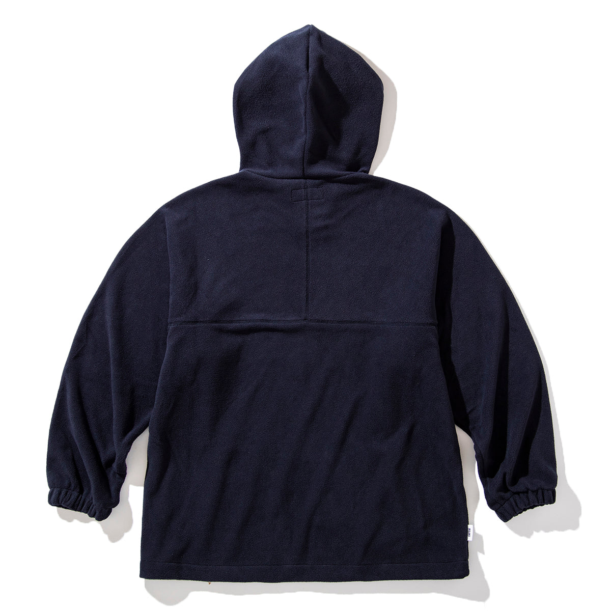 EMBROIDERY FLEECE PULLOVER PARKA