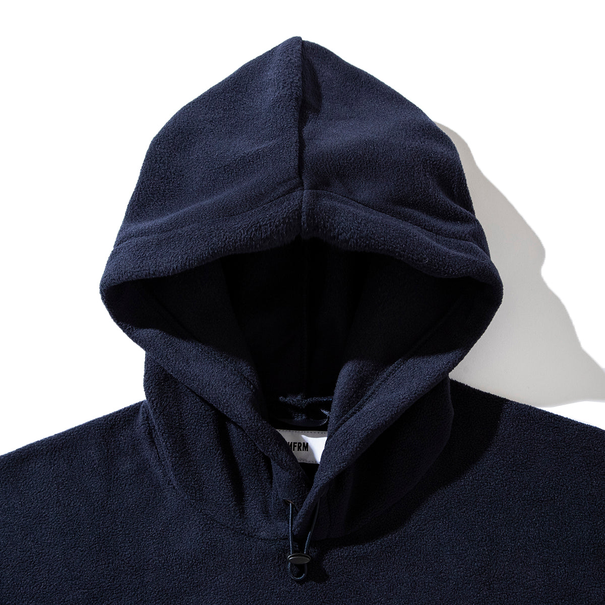 EMBROIDERY FLEECE PULLOVER PARKA