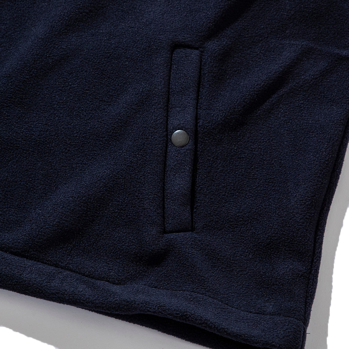 EMBROIDERY FLEECE PULLOVER PARKA