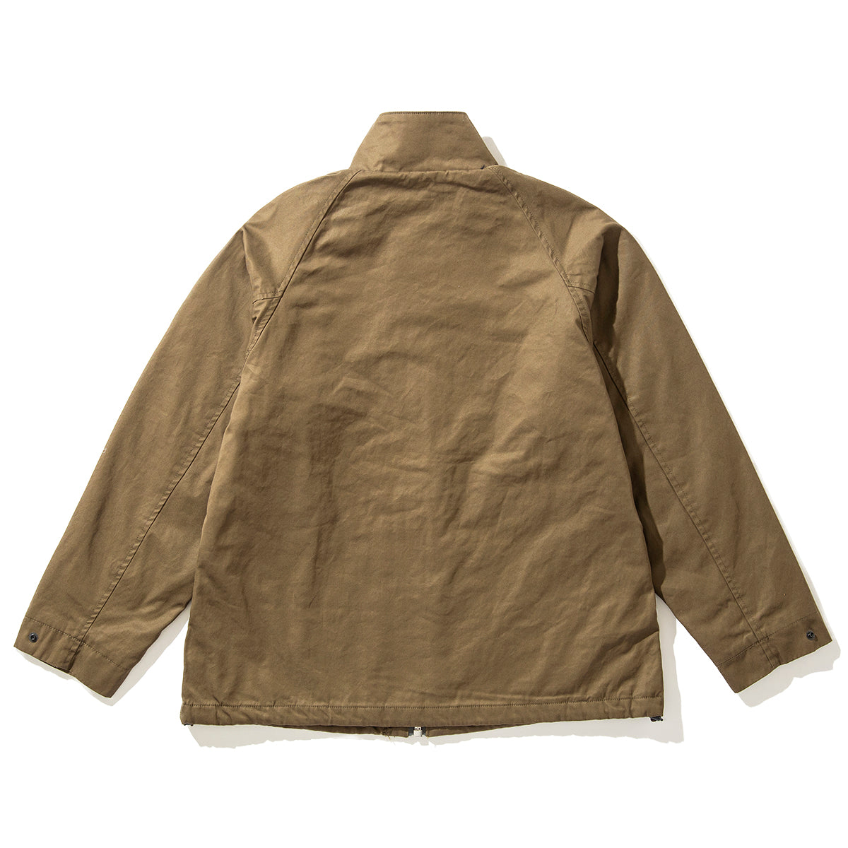 VENTILE GABA STAND COLLAR PADDED BLOUSON