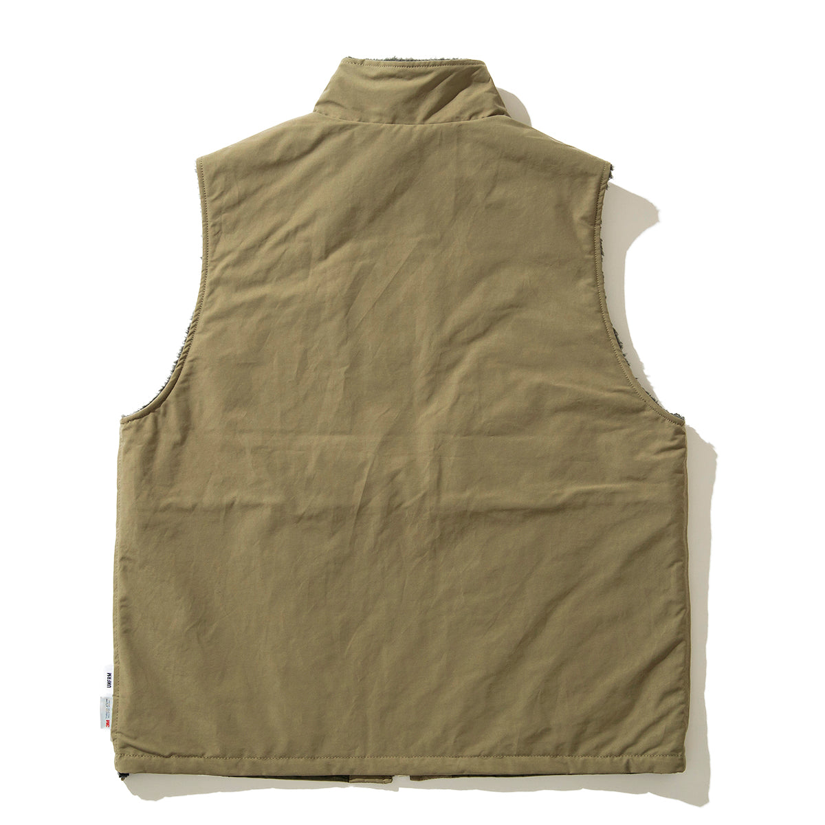 COTTON / POLYESTER REVERSIBLE STAND COLLAR VEST