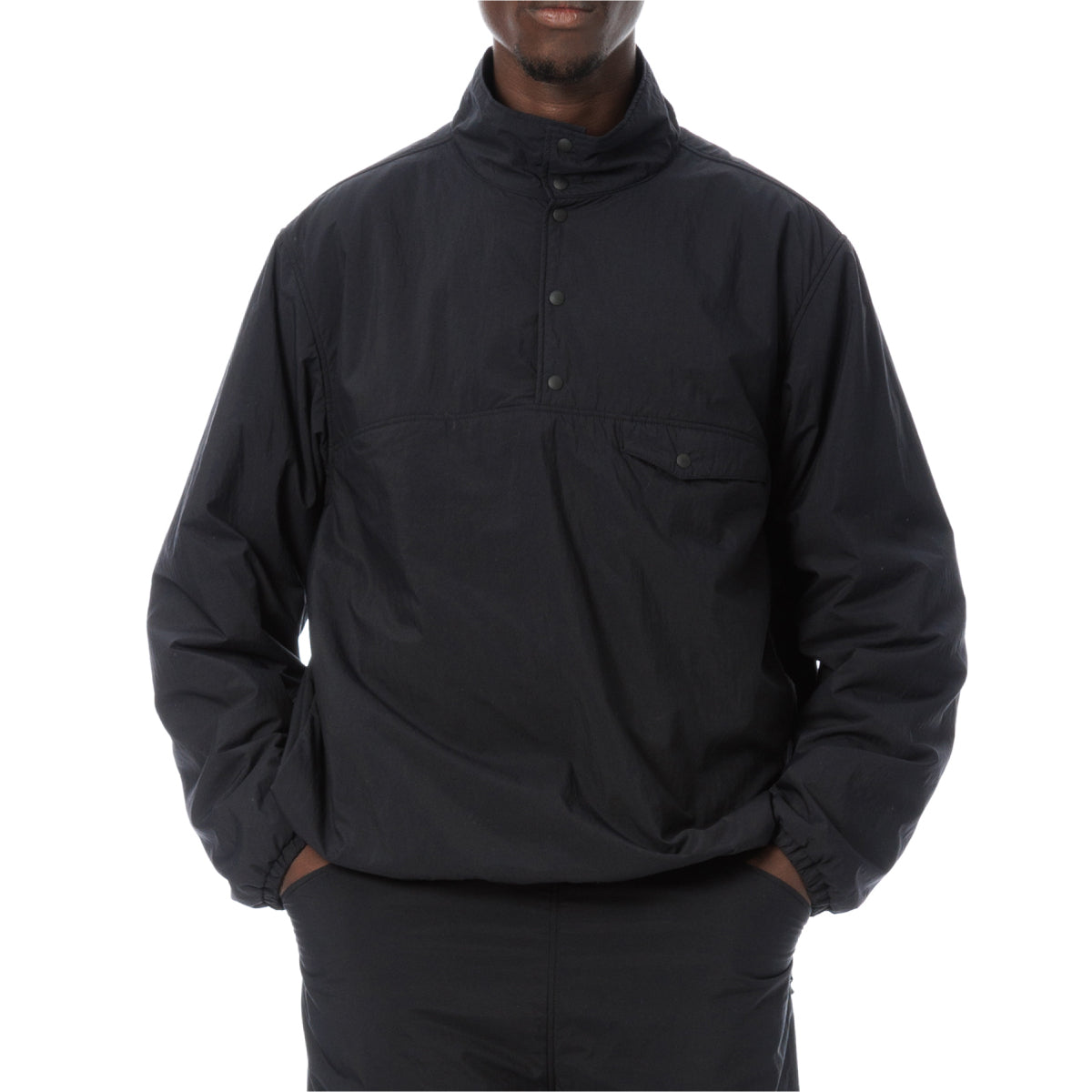 Track Pullover Puff Jacket