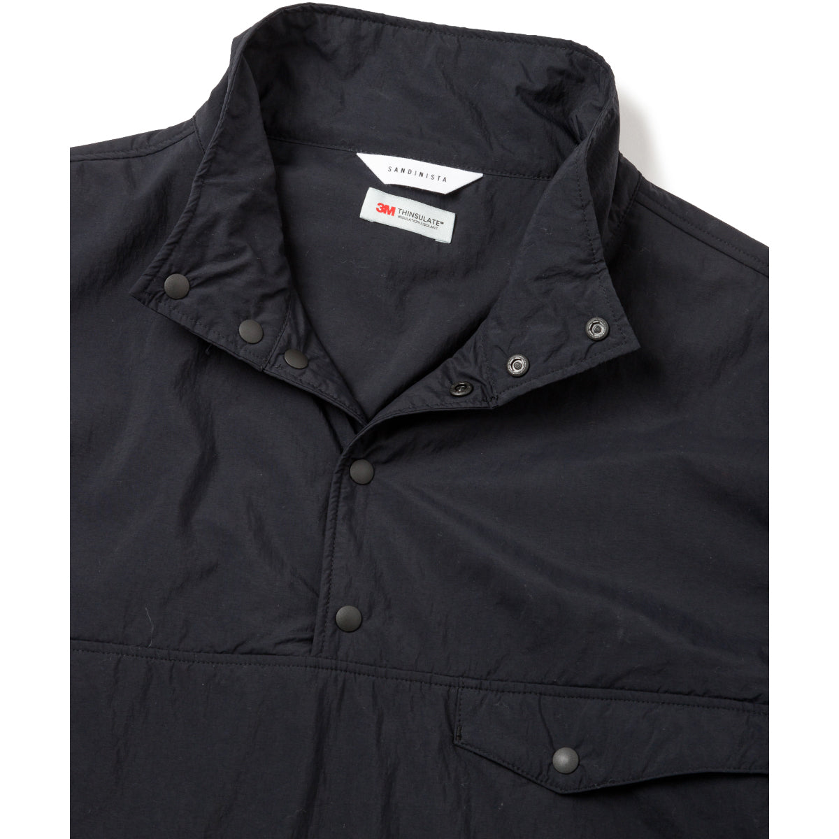 Track Pullover Puff Jacket