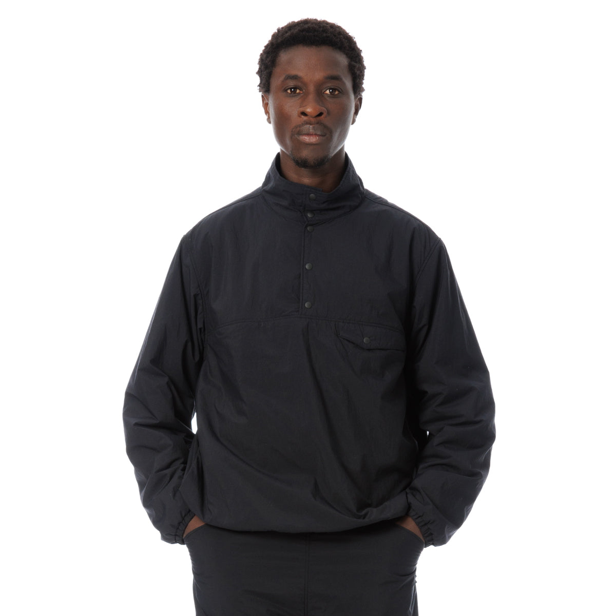 Track Pullover Puff Jacket