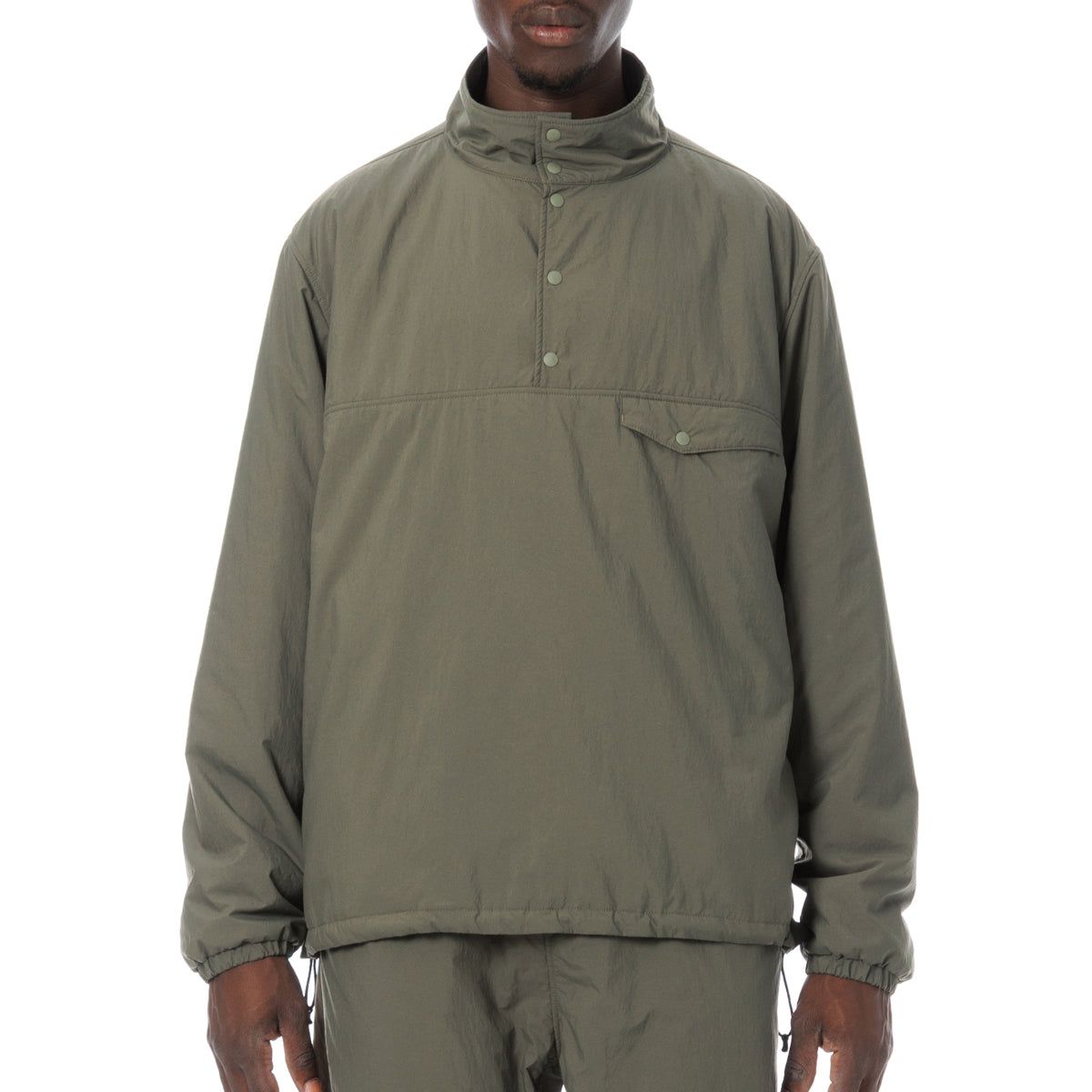 Track Pullover Puff Jacket