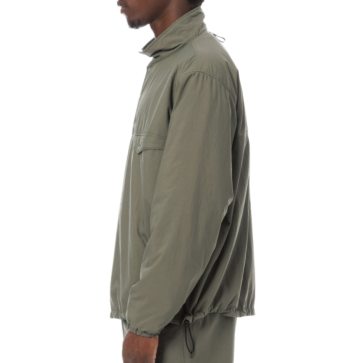 Track Pullover Puff Jacket