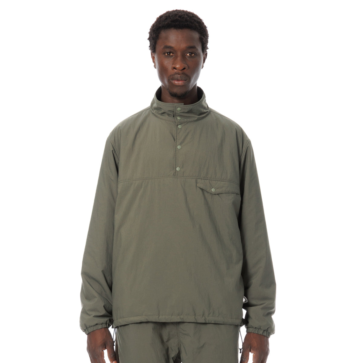 Track Pullover Puff Jacket