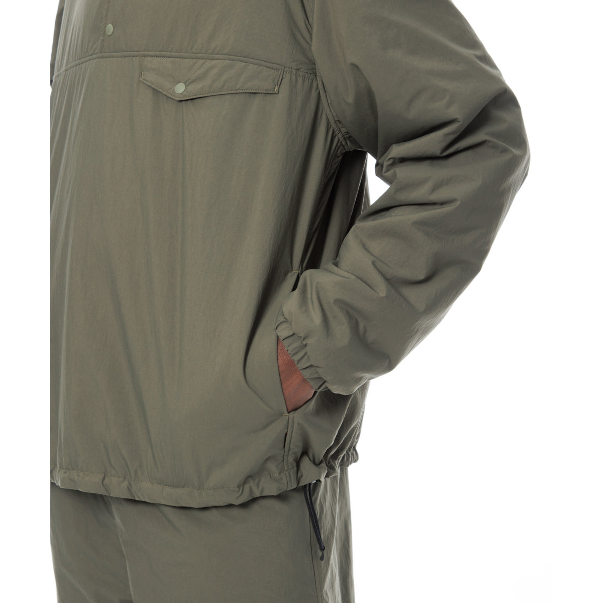 Track Pullover Puff Jacket