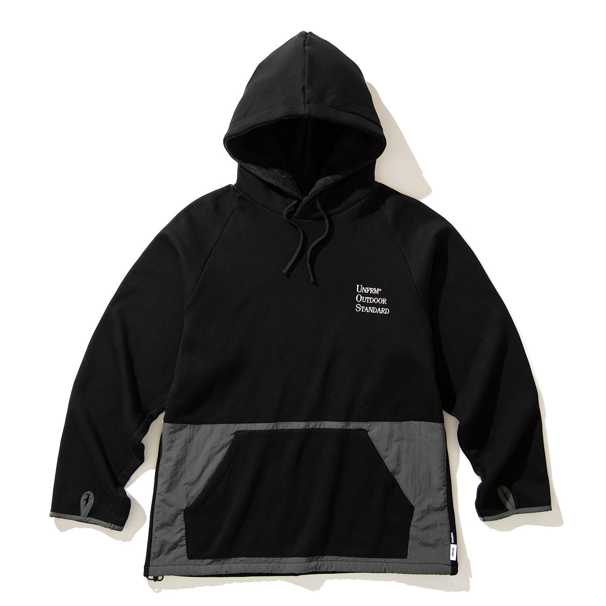 UNFRM x Kinetics REVERSE FLEECE EMBROIDERY PULLOVER PARKER