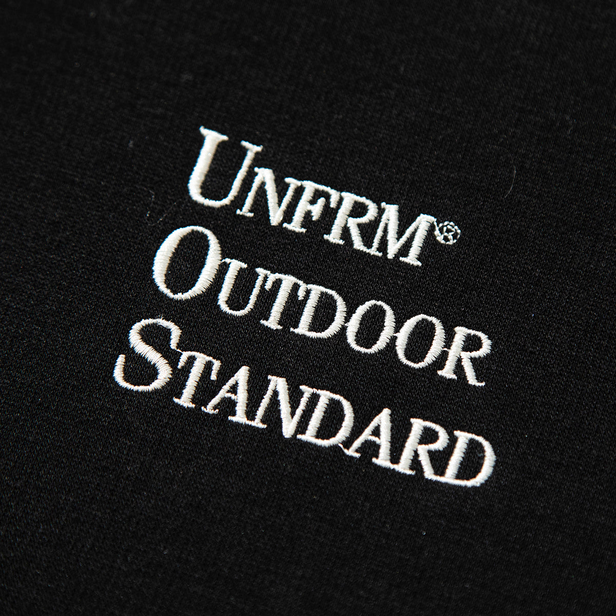 UNFRM x Kinetics REVERSE FLEECE EMBROIDERY PULLOVER PARKER