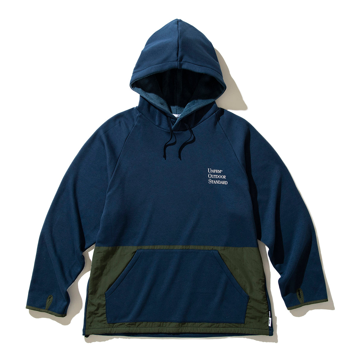 UNFRM x Kinetics REVERSE FLEECE EMBROIDERY PULLOVER PARKER