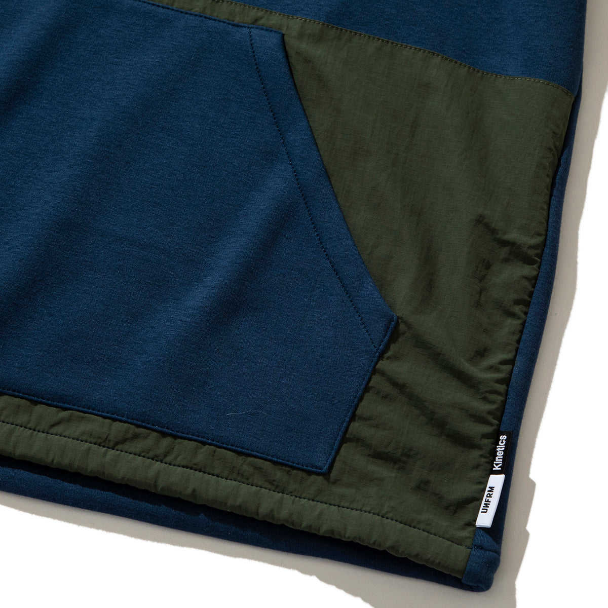 UNFRM x Kinetics REVERSE FLEECE EMBROIDERY PULLOVER PARKER