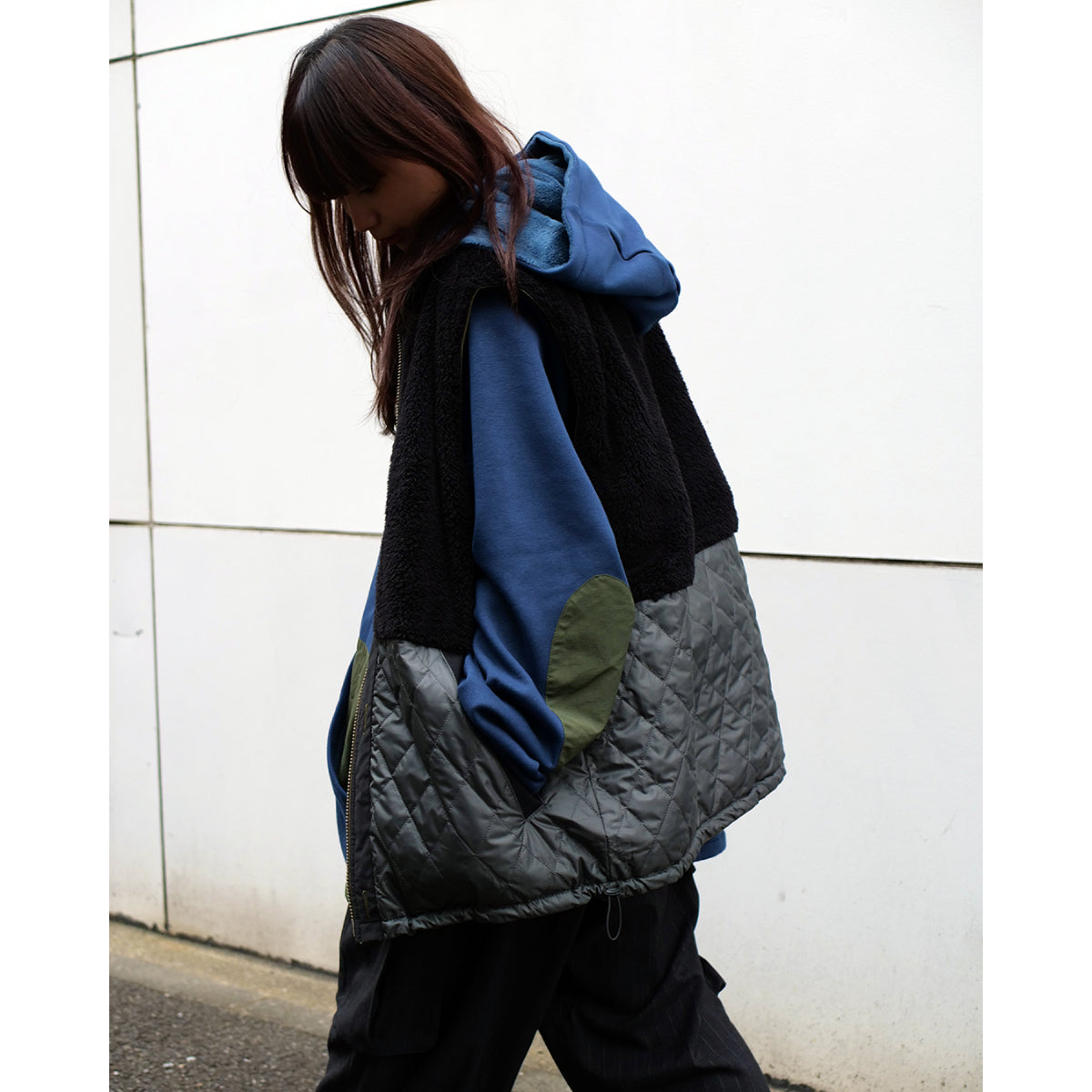 UNFRM x Kinetics REVERSIBLE STAND COLLAR VEST