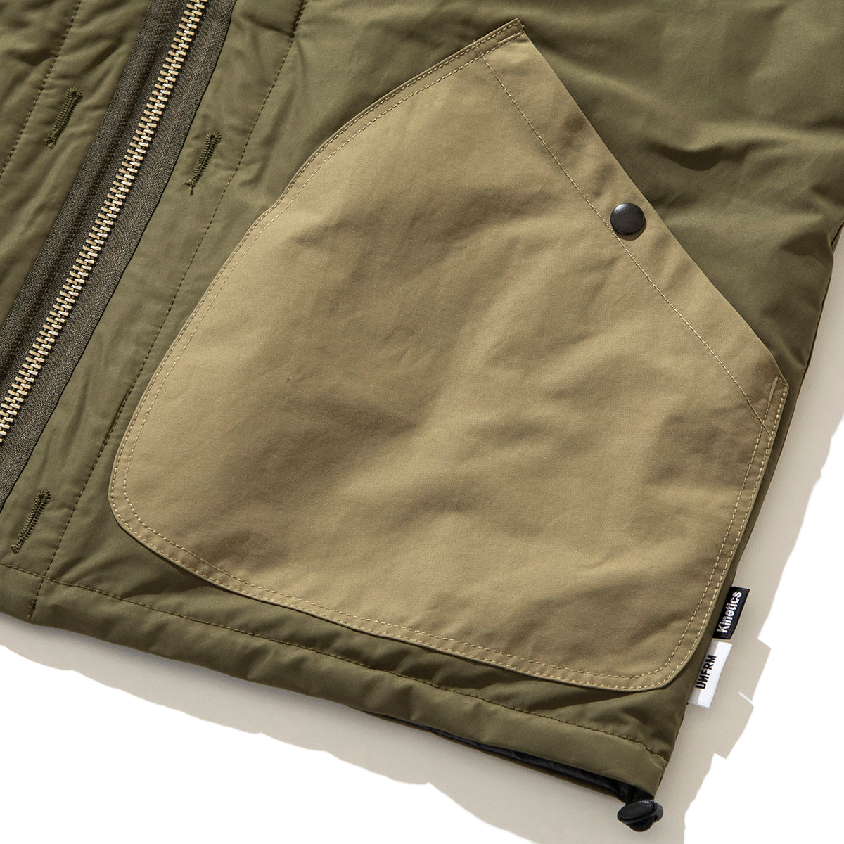 UNFRM x Kinetics REVERSIBLE STAND COLLAR VEST