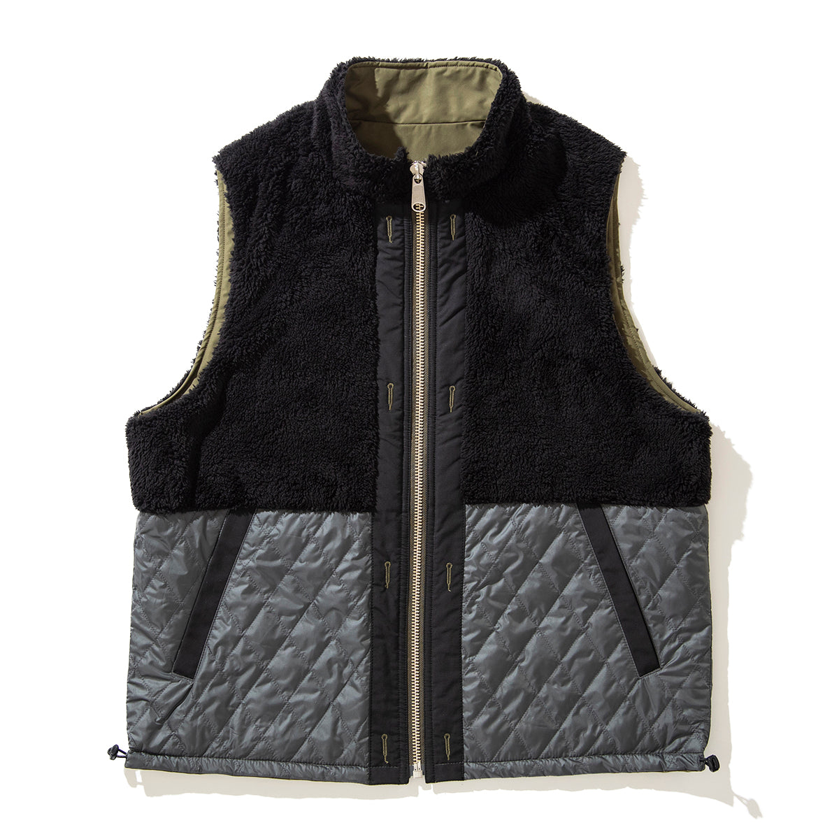 UNFRM x Kinetics REVERSIBLE STAND COLLAR VEST