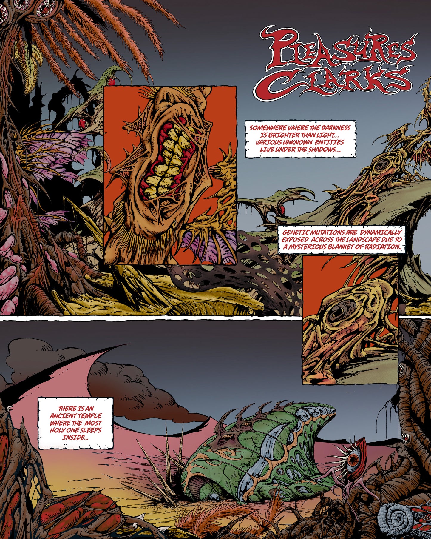 PLEASURES x Clarks TORHILL WOVEN