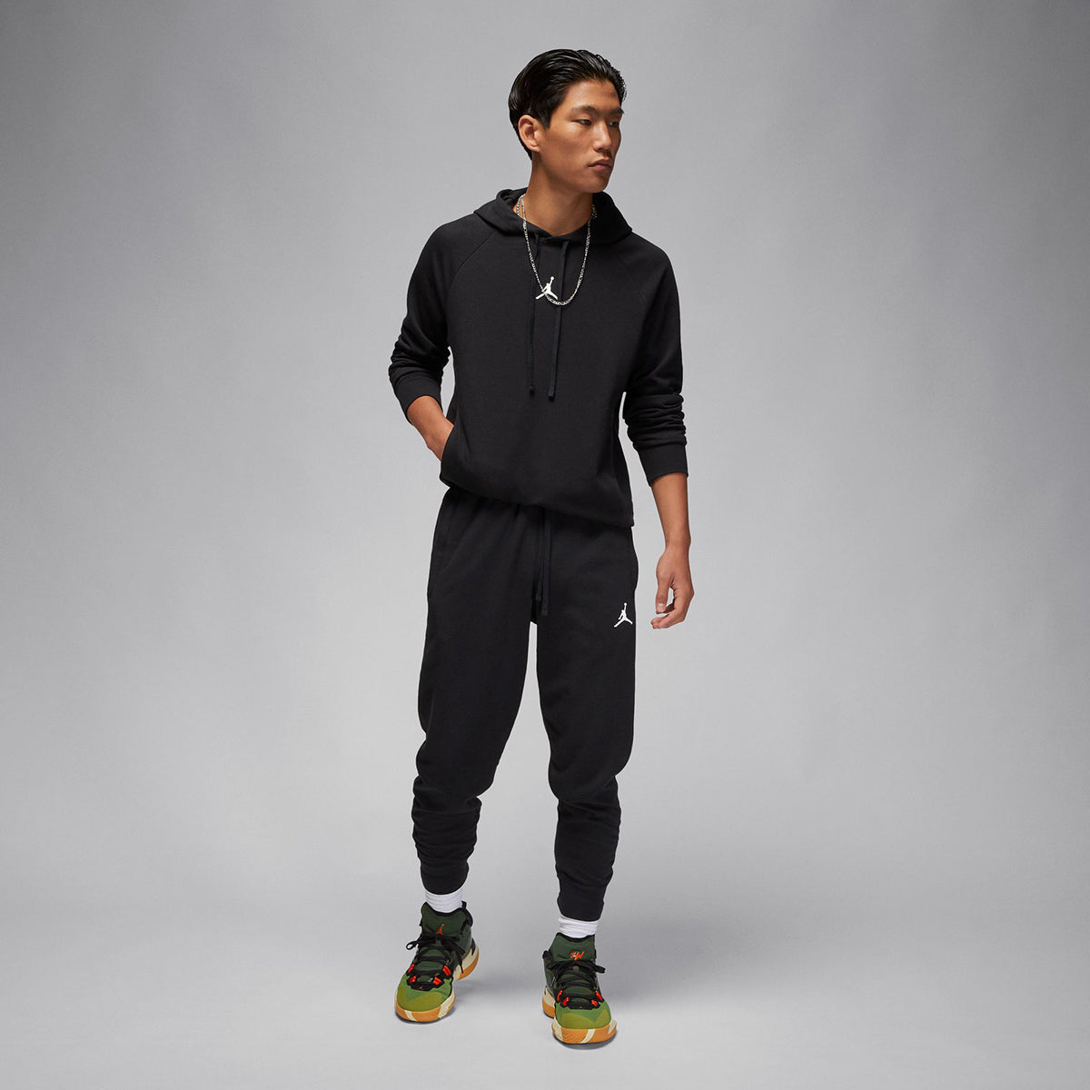 DF SPRT CSVR フリース プルオーバー L/S フーディ