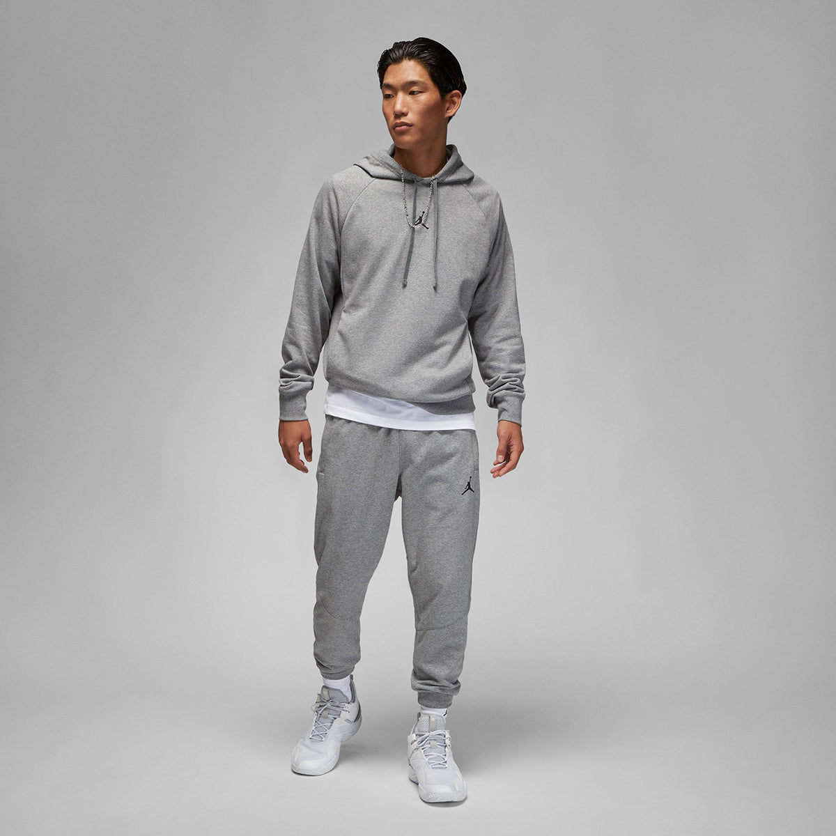 DF SPRT CSVR フリース プルオーバー L/S フーディ