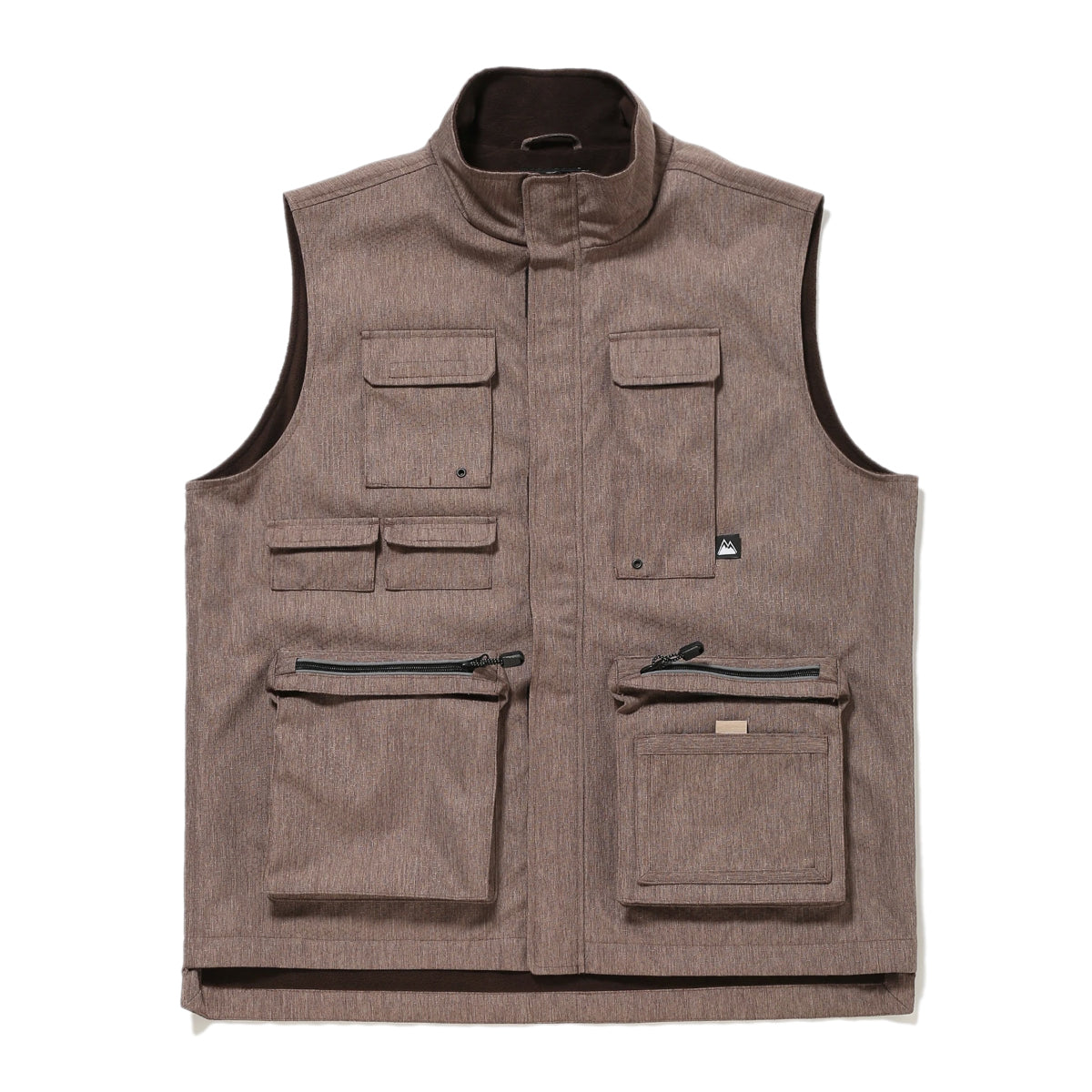 BACK FLEECE VEST HONEYCOMB LIP NYLON