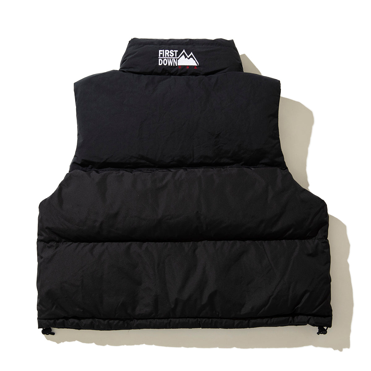 SHORT BUBBLE DOWN VEST MICROFT(R)