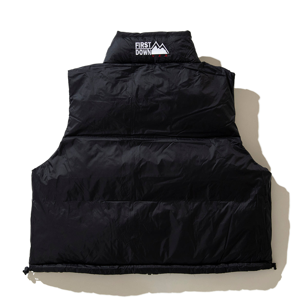 SHORT BUBBLE DOWN VEST MICROFT(R)