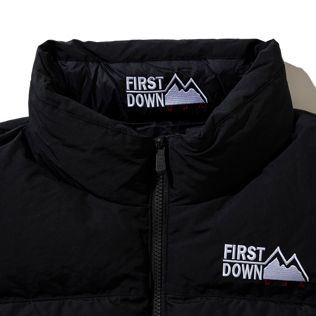 SHORT BUBBLE DOWN VEST MICROFT(R)