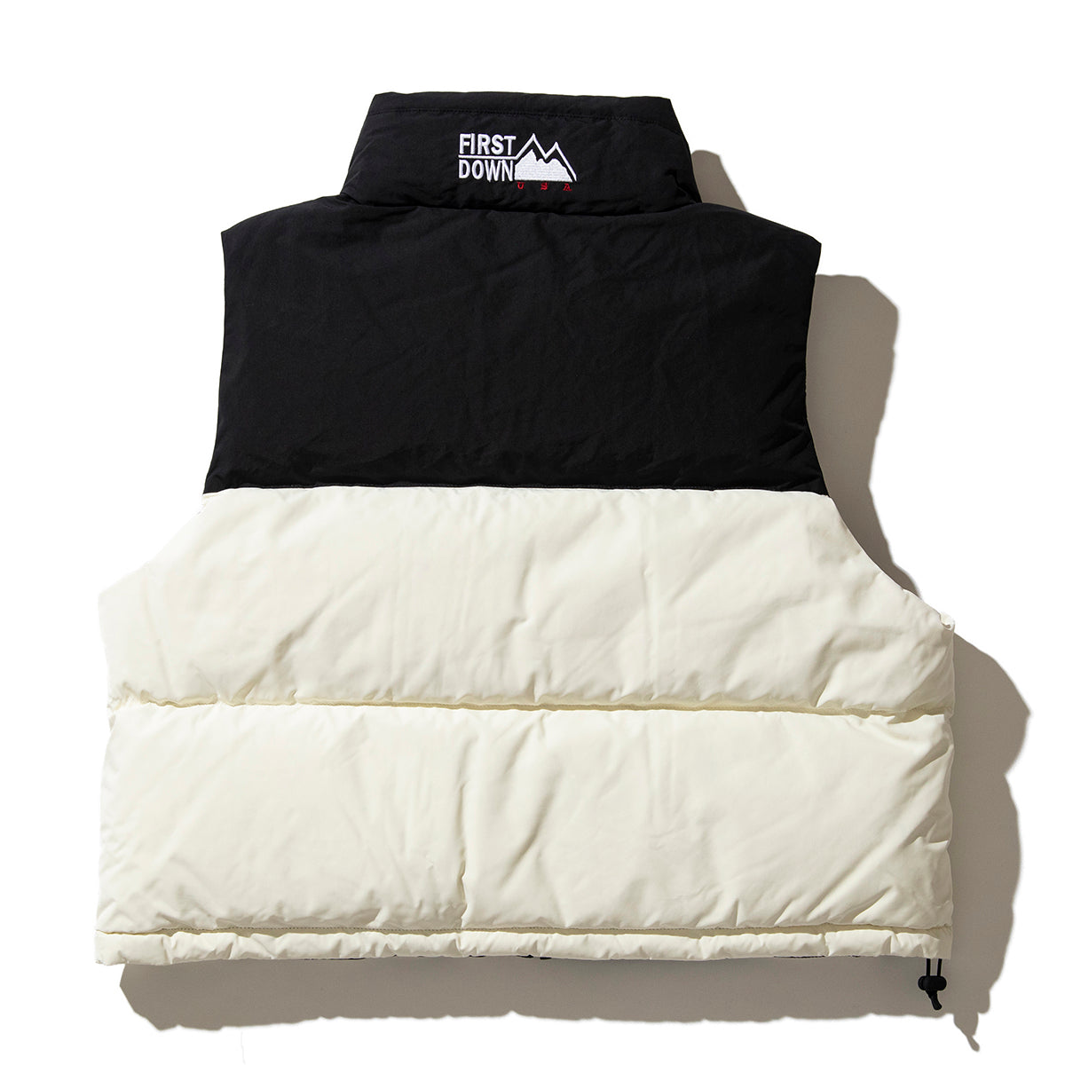 SHORT BUBBLE DOWN VEST MICROFT(R)