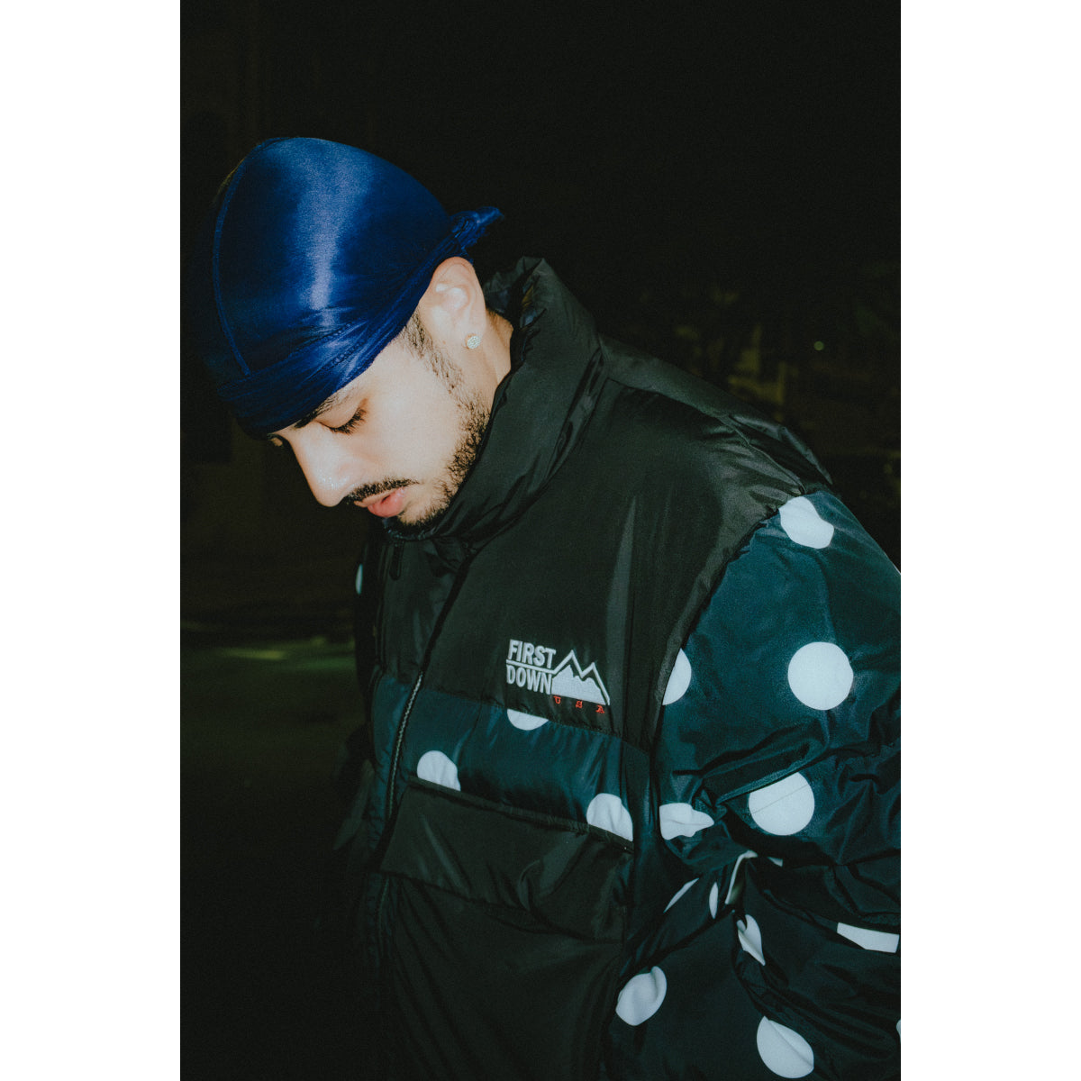 Kinetics × FIRST DOWN BUBBLE DOWN JACKET MINIMAL 【予約】11月15日以降発送予定【返品交換キャンセル不可】