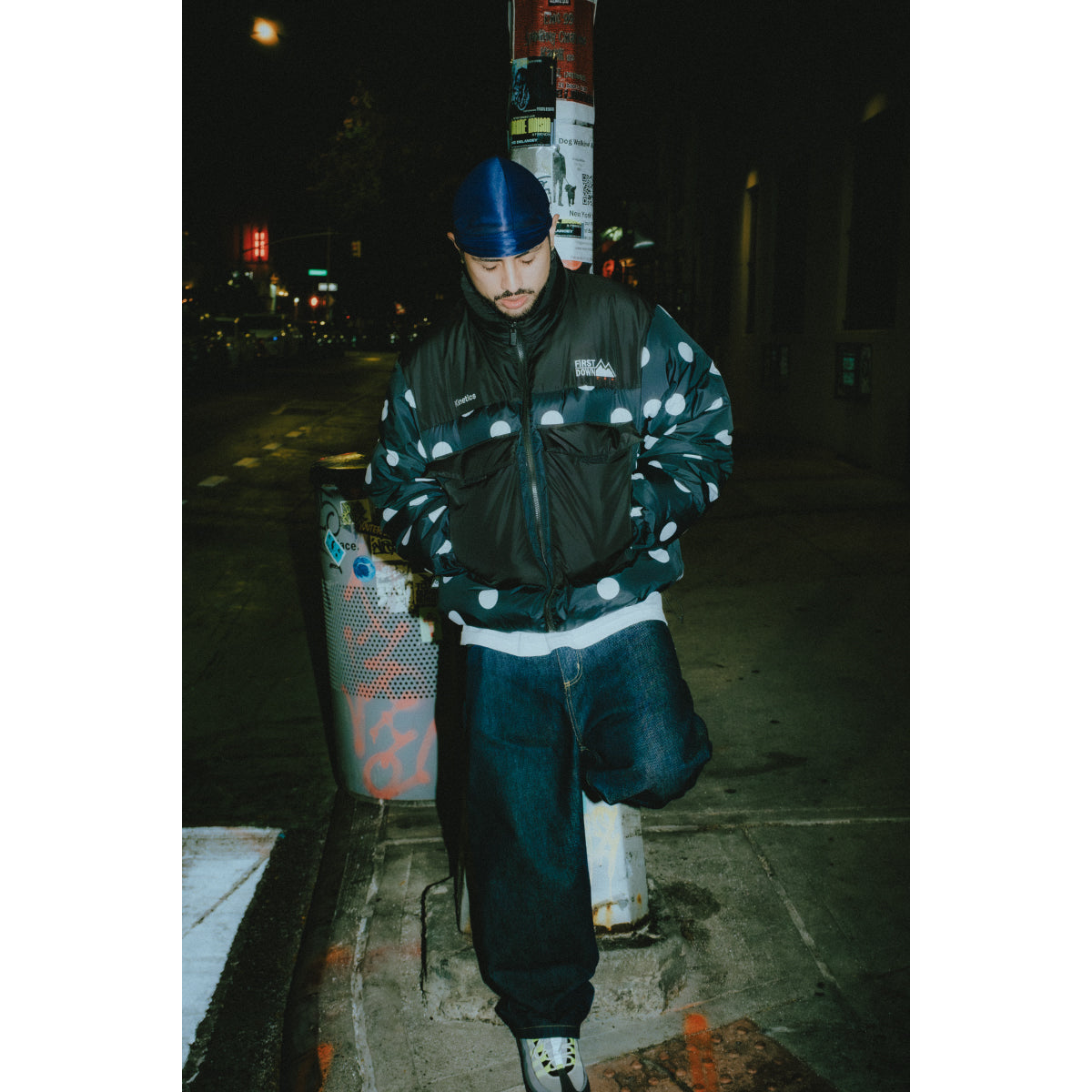 Kinetics × FIRST DOWN BUBBLE DOWN JACKET MINIMAL 【予約】11月15日以降発送予定【返品交換キャンセル不可】