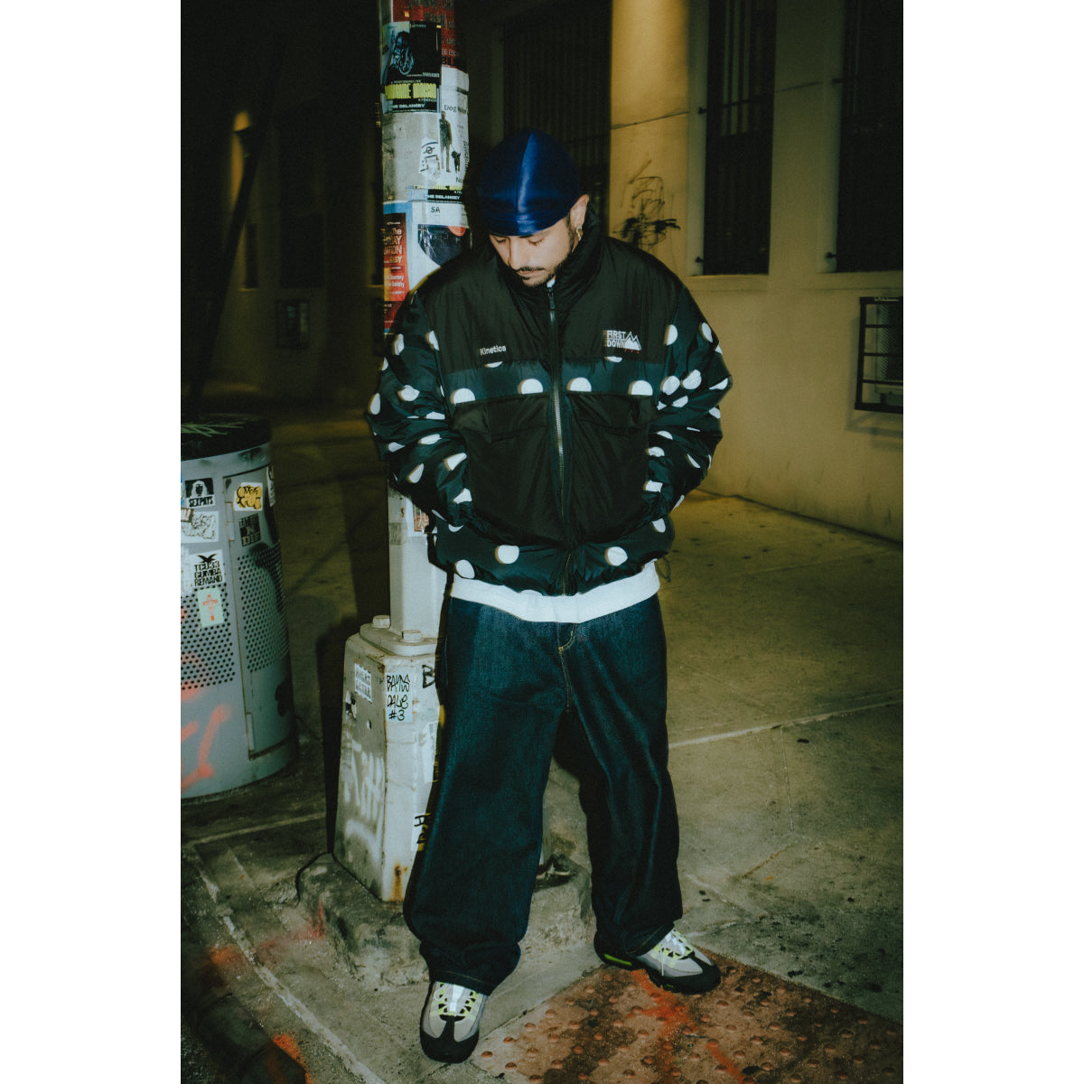 Kinetics × FIRST DOWN BUBBLE DOWN JACKET MINIMAL 【予約】11月15日以降発送予定【返品交換キャンセル不可】