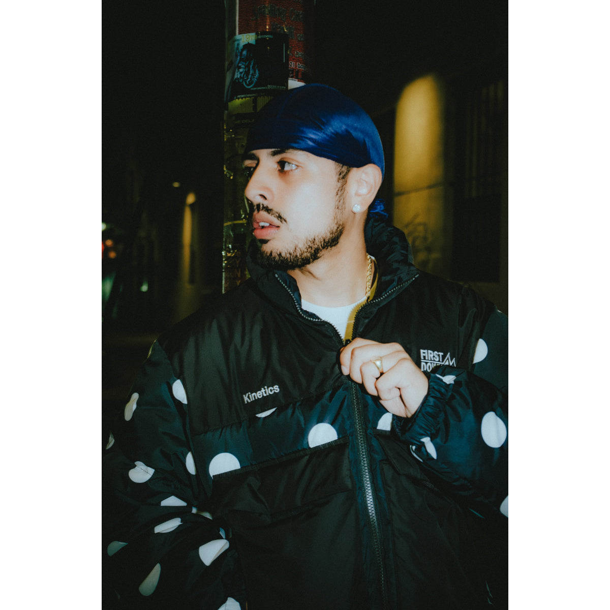 Kinetics × FIRST DOWN BUBBLE DOWN JACKET MINIMAL 【予約】11月15日以降発送予定【返品交換キャンセル不可】