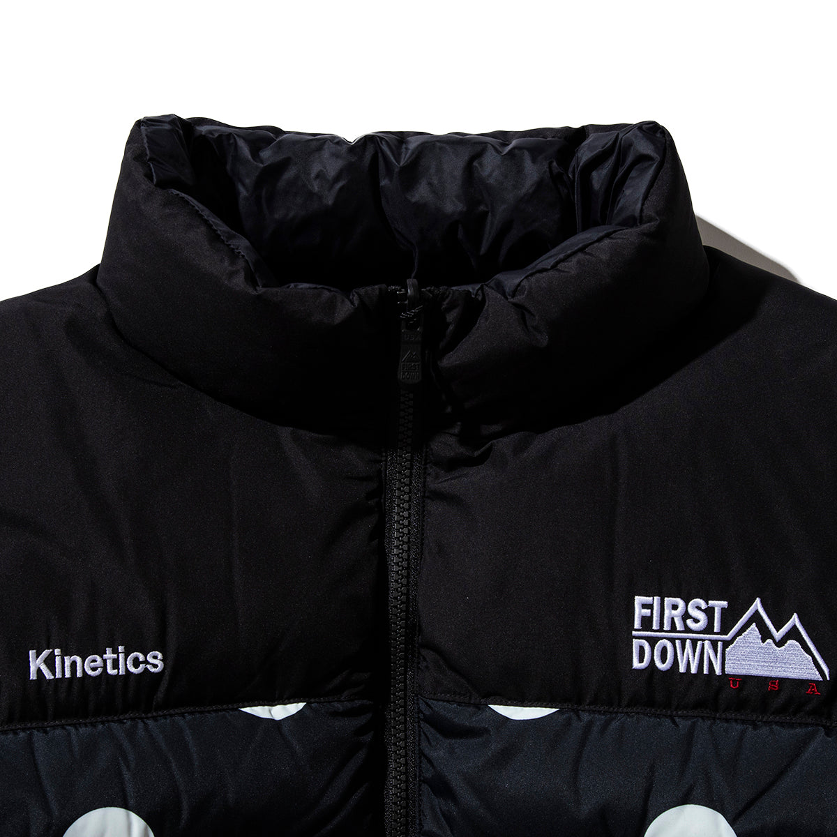 Kinetics × FIRST DOWN BUBBLE DOWN JACKET MINIMAL 【予約】11月15日以降発送予定【返品交換キャンセル不可】