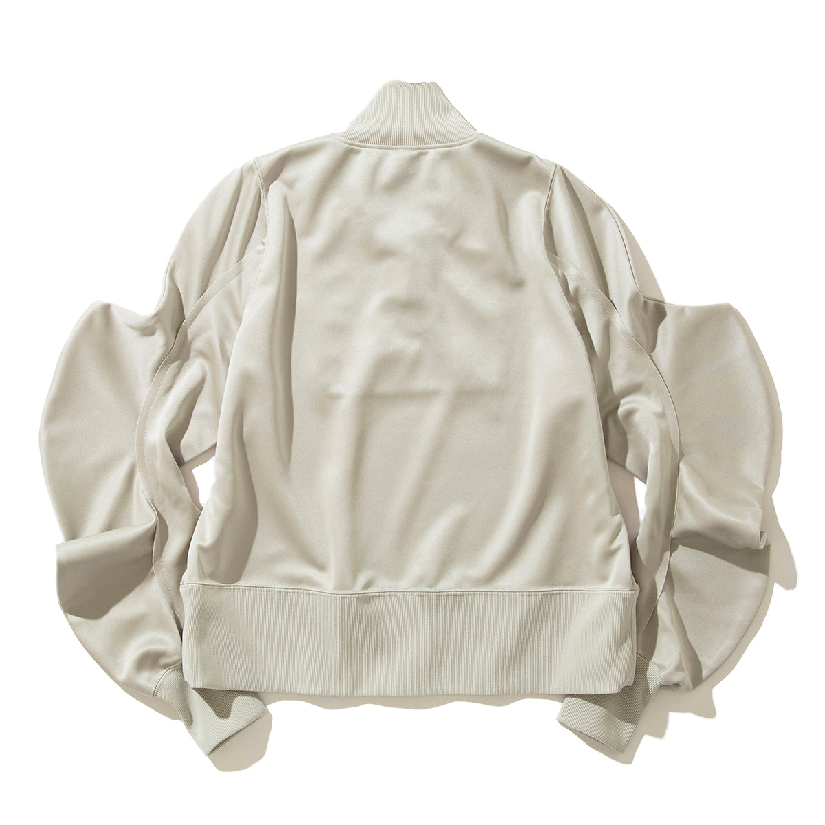 Reebok half zip deformed sweat shirt