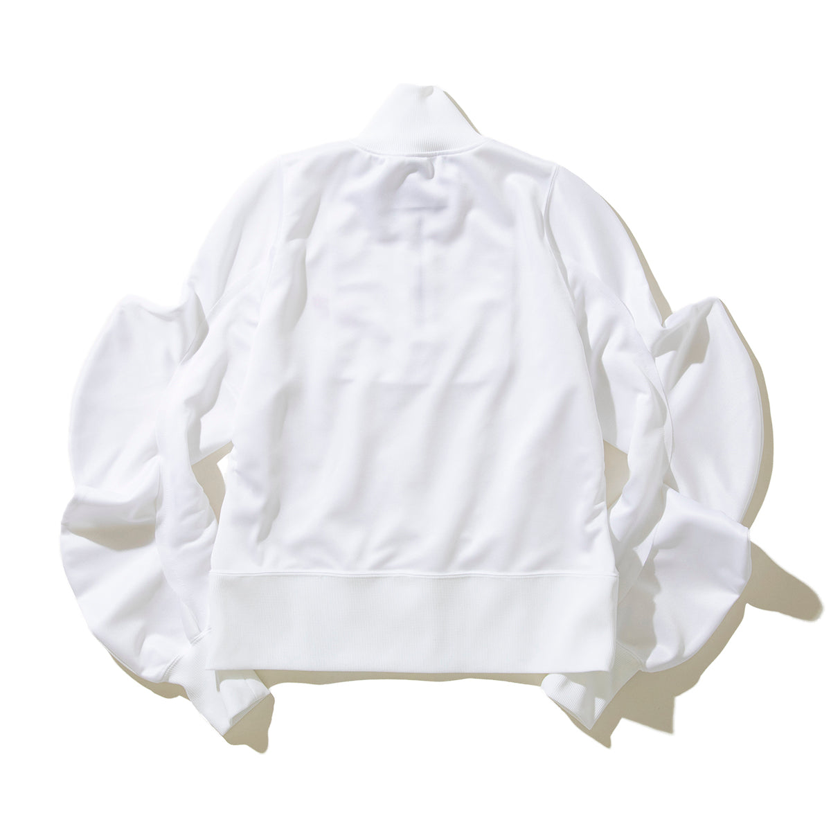 Reebok half zip deformed sweat shirt