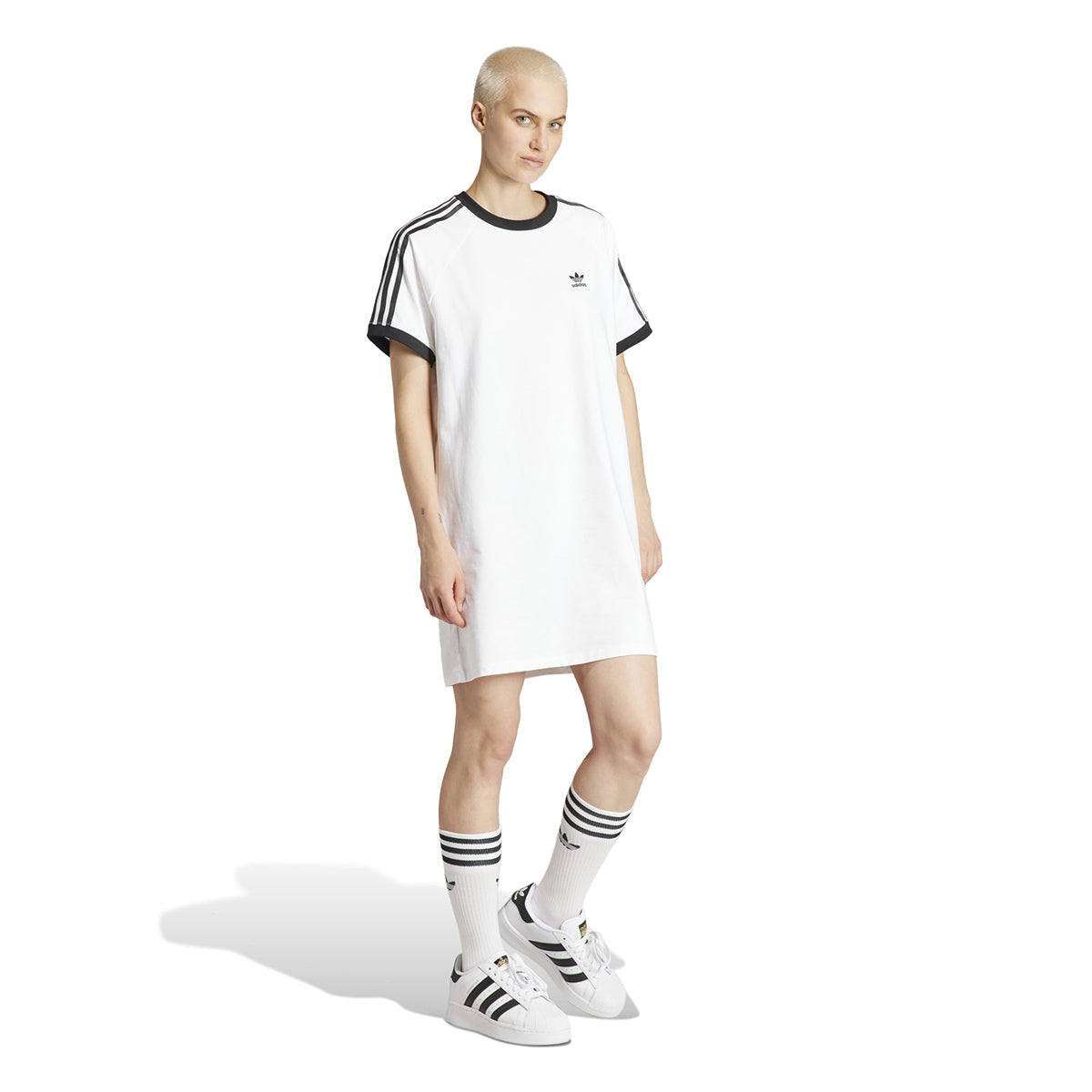 3 Stripe Raglan Dress