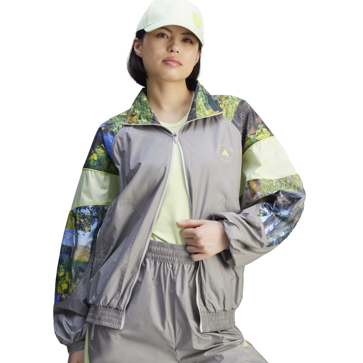 adidas by Stella McCartney Earth Collage Woven Trackjacket