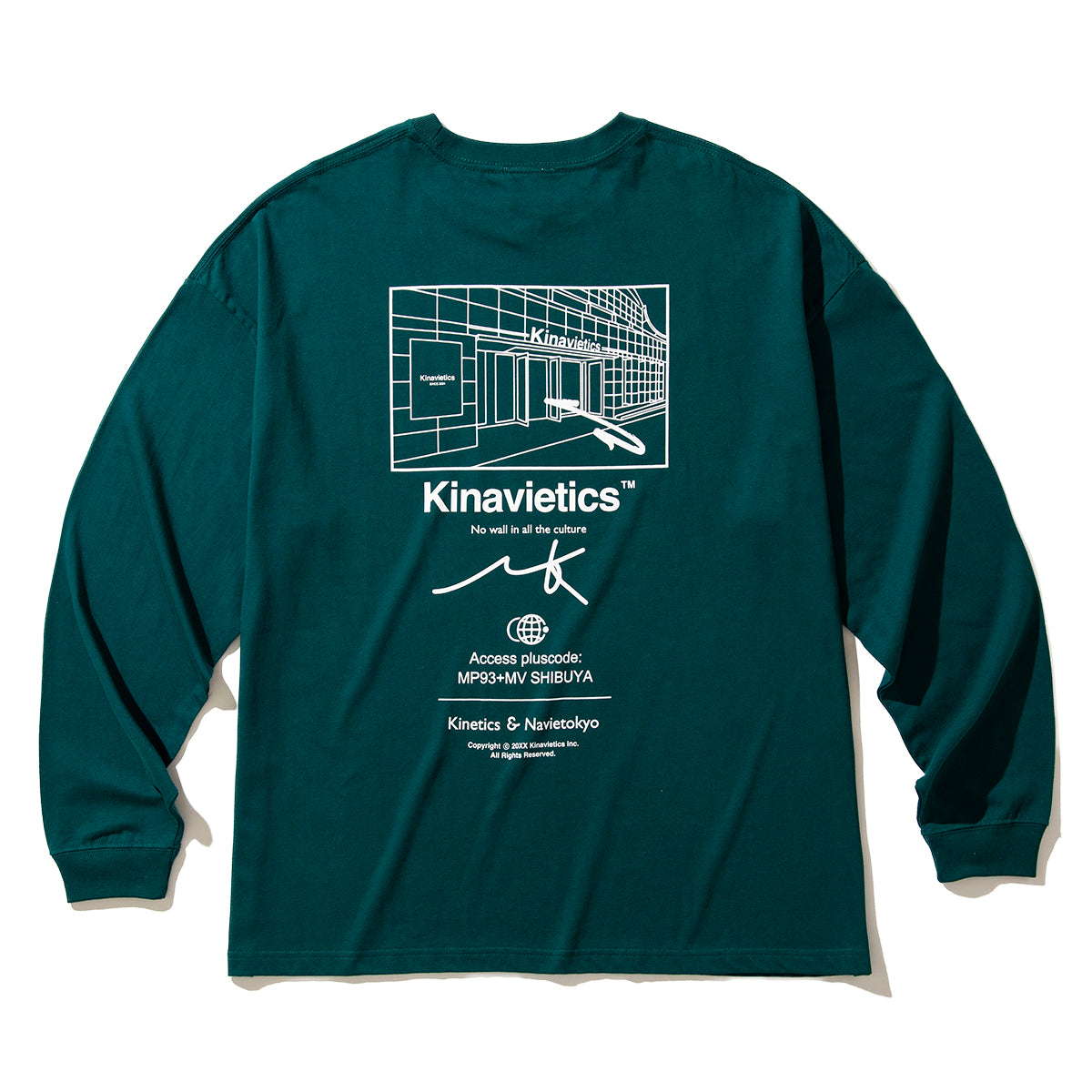 NAVIETOKYO x Kinetics Shop L/S Tee
