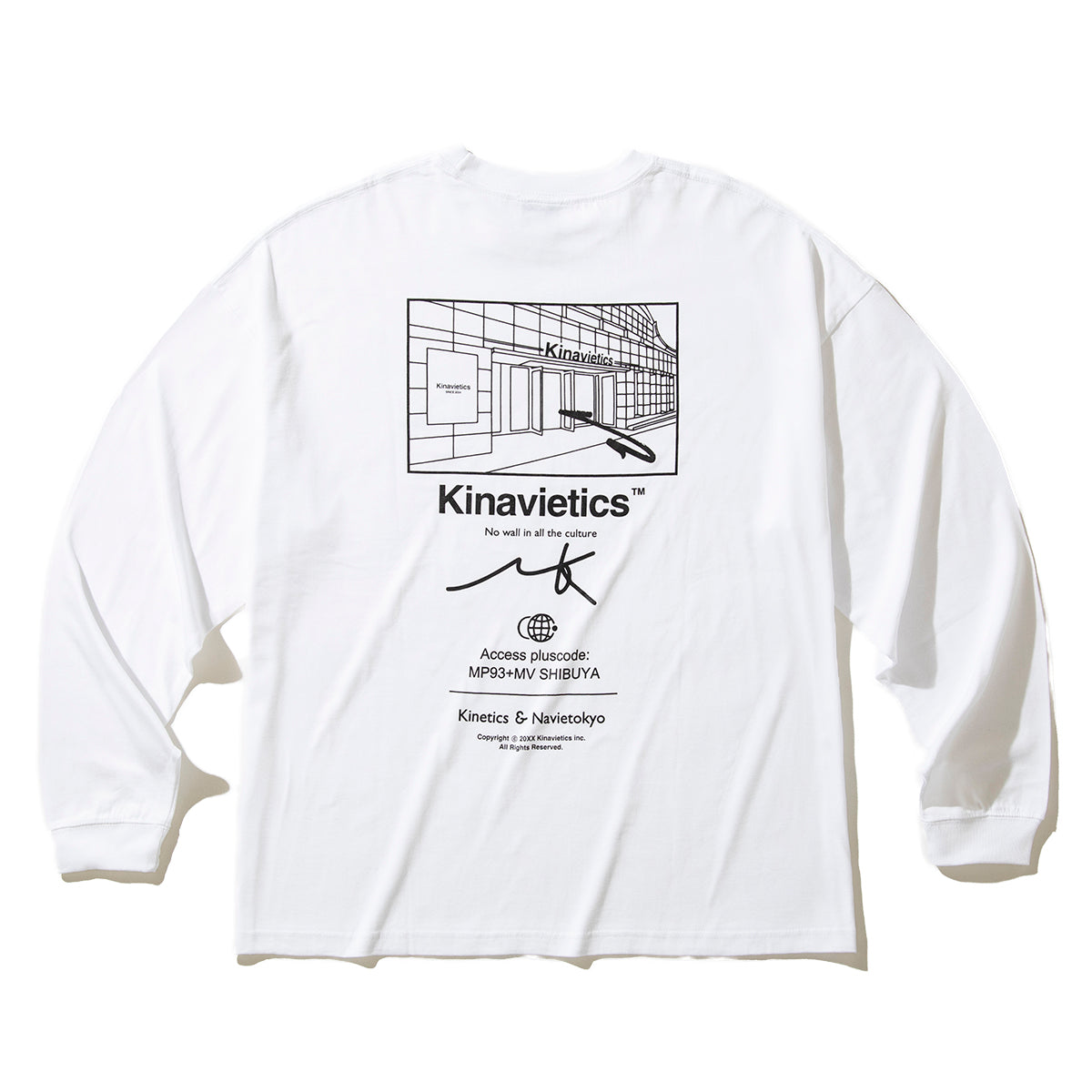 NAVIETOKYO x Kinetics Shop L/S Tee